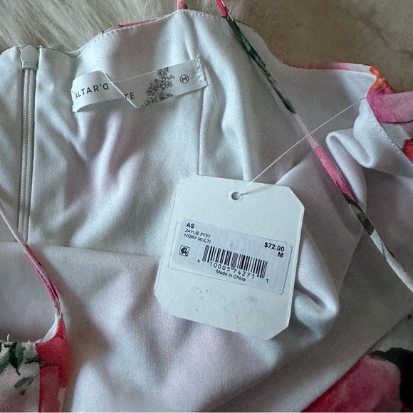 NWT Altar’d State Floral Slip Minidress - Picture 6 of 8